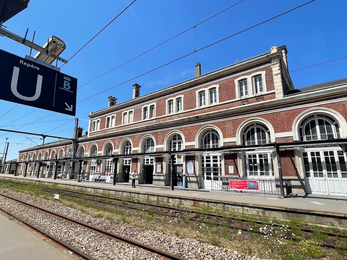 Evreux Train Station Image of the train station at Evreux, France