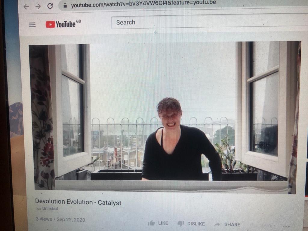 Screenshot of Lydia's film