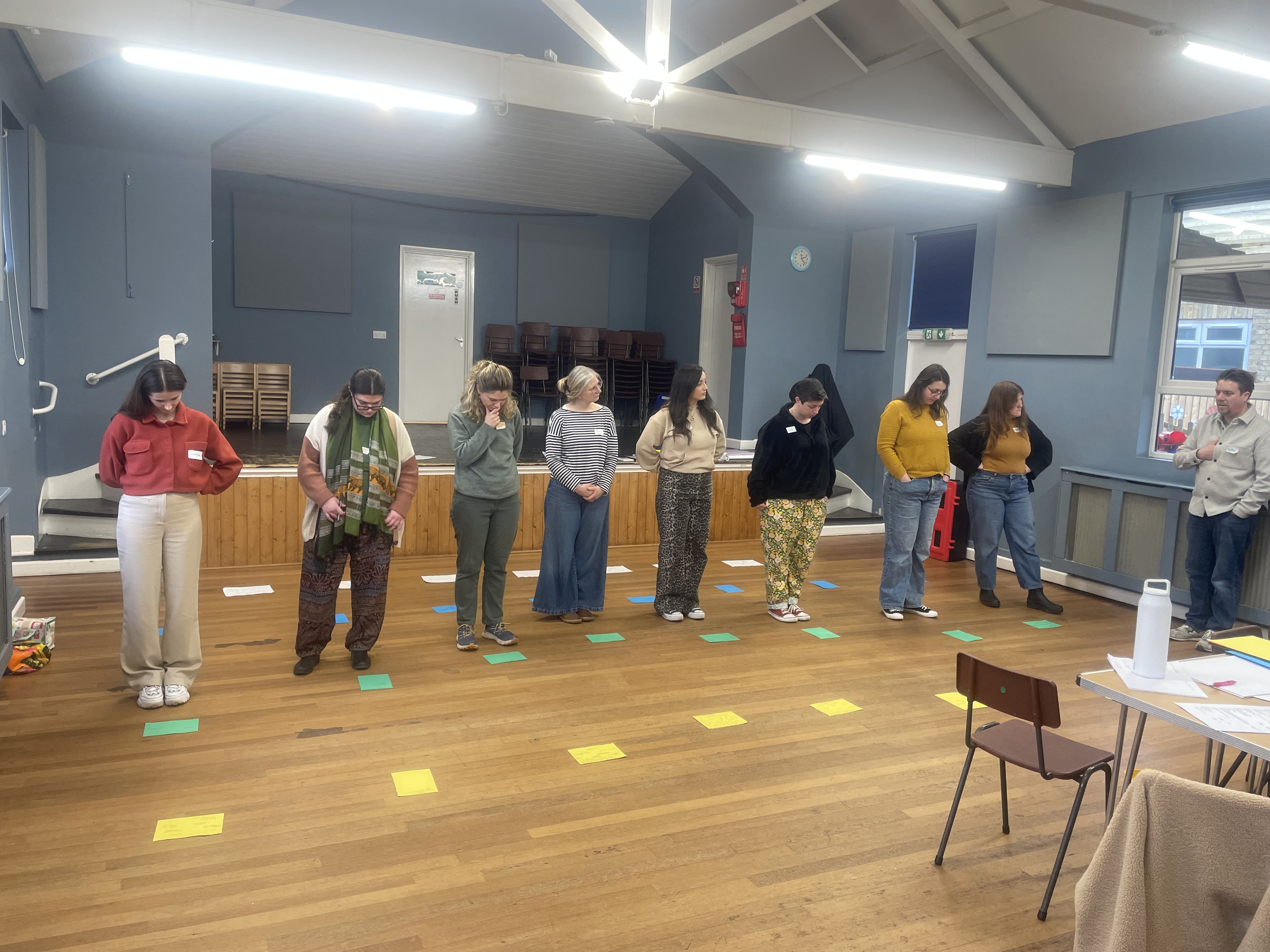 IGNITE artists A line up of artists at the first workshop